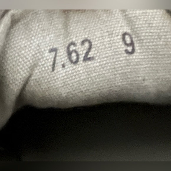 WOOBIES Men's Made In USA Canvas Army Green Mid Top Sneakers/Shoes Size US 9 - Picture 16 of 16